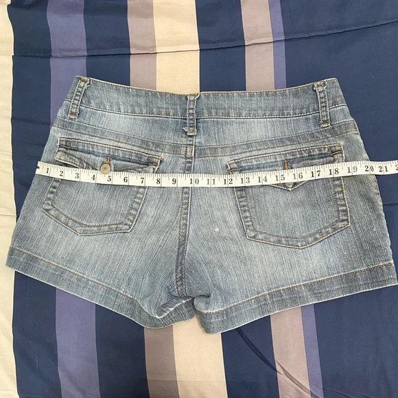 Vintage Faded Glory Light Blue Jean Shorts - Picture 8 of 8